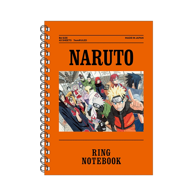 [Pre-order] [Made-to-order] JUMP Store Limited "NARUTO" Ring Notebook
